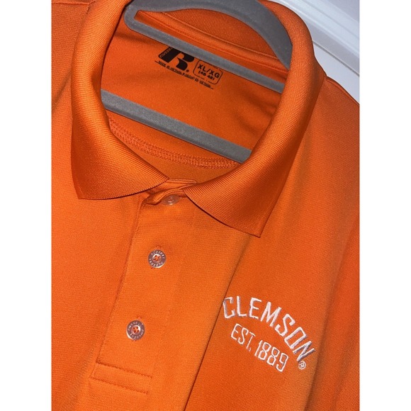 CLEMSON Men's XL Performance Polo Golf Shirt Tigers Fast Shipping! Rare - Picture 1 of 2